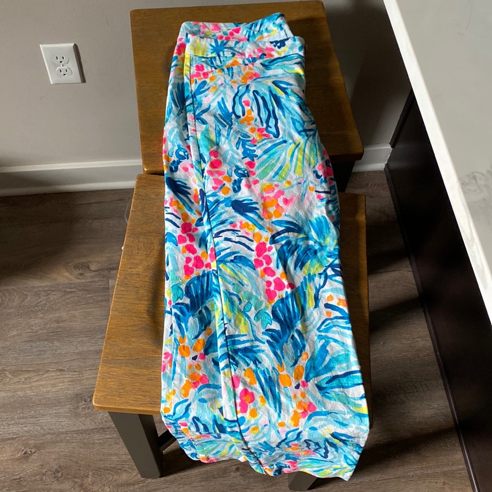 Full length Lilly Pulitzer pants size 10 , like new condition